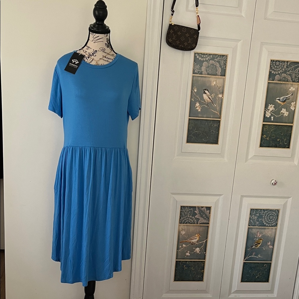 💗Blue Women's Dress